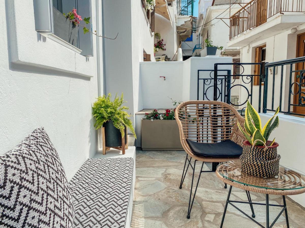 Evagelias Suite Skopelos Town Bagian luar foto